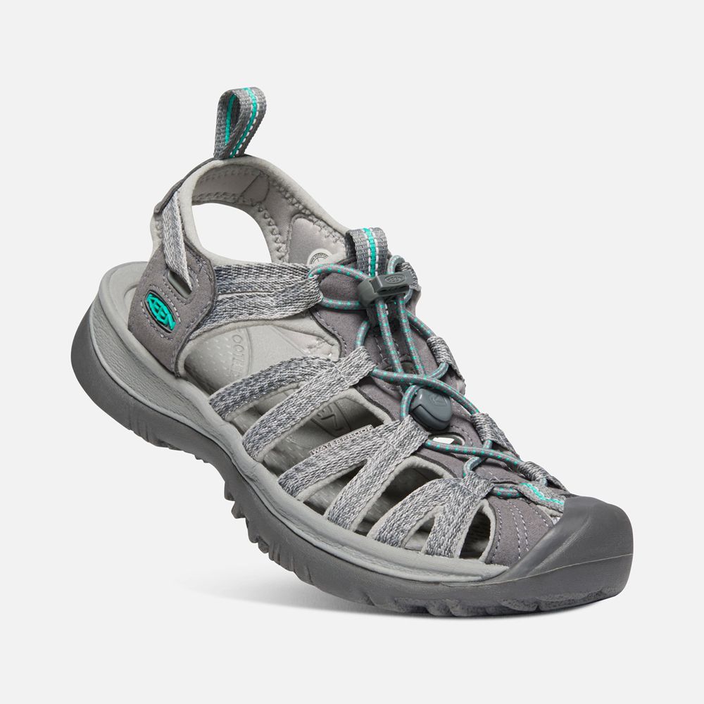 Keen Outdoor Sandalet Kadın Gri - Whisper - Türkiye WPDG07135